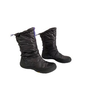 Merrell Frost Glove Black Purple PrimaLoft Vibram Winter Boots Womens 7 J56378